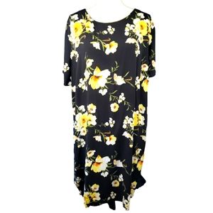 Forever 21 NWOT Summer Dress Size 3X in Black Floral